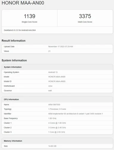 骁龙 7 Gen 3，正式发布：GPU提升52% ！