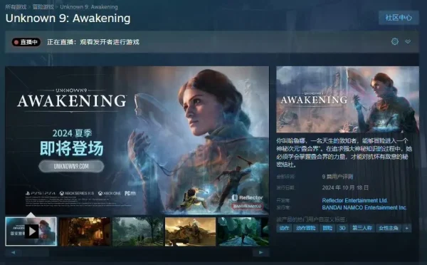 无名九使:觉醒发售暴雷IGN给出5分
