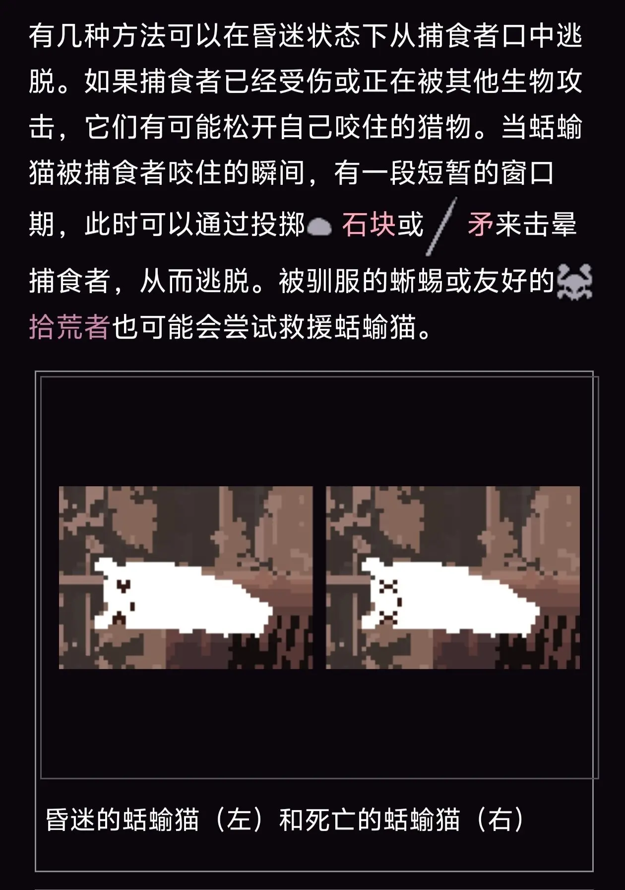 给萌新的雨世界白猫攻略