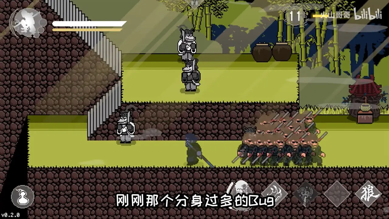 《黑神话：悟空》像素版第二章来了，"就你叫天命人啊？"
