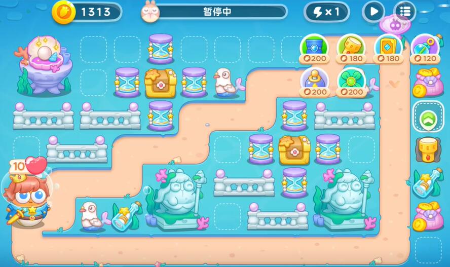 保卫萝卜4海的闺女第57关攻略