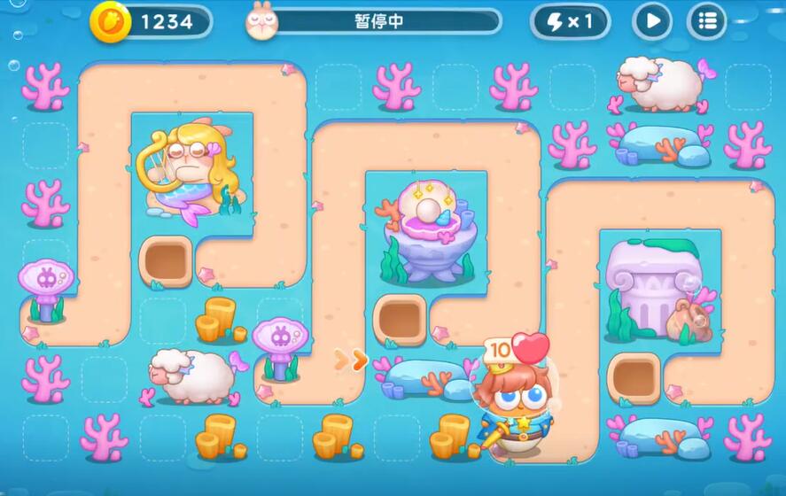 保卫萝卜4海的闺女第65关攻略