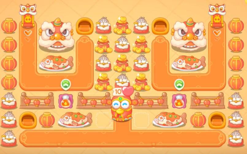 保卫萝卜4福神大作战第2关攻略
