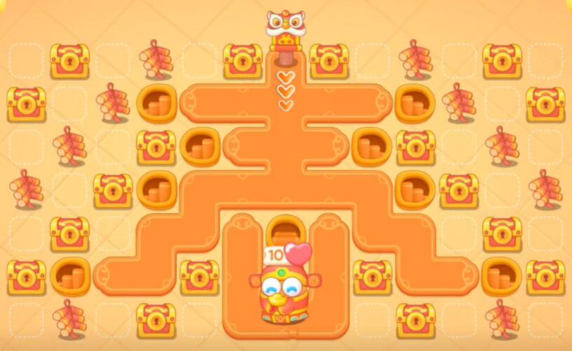 保卫萝卜4福神大作战第3关攻略