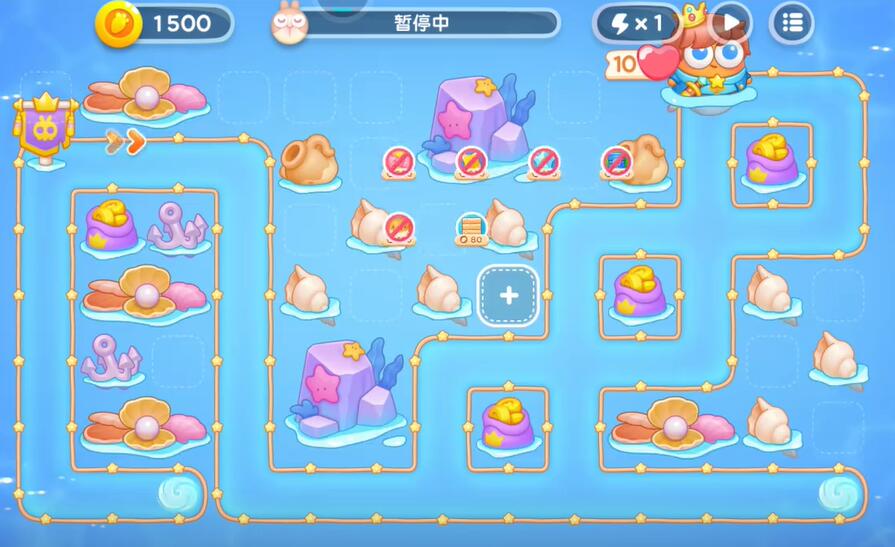 保卫萝卜4海的闺女第77关攻略
