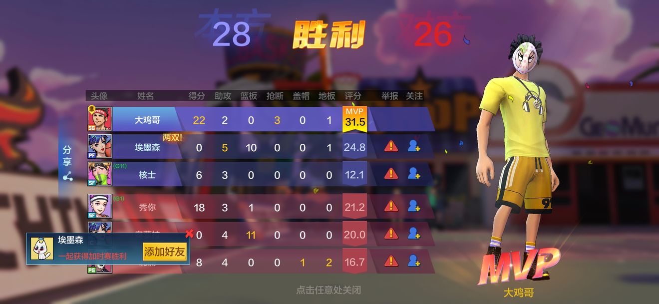 热血街篮牛角战术攻略