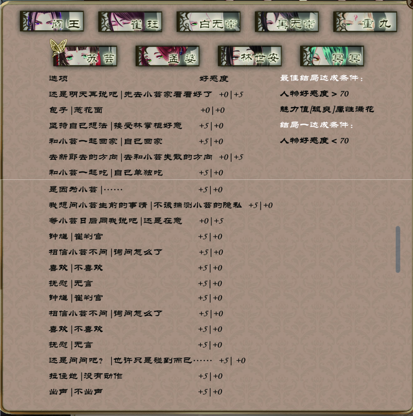 梦浮灯苏芸​攻略