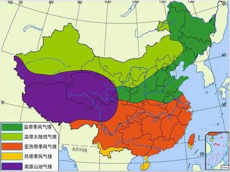 中国南方地区夏季气候特点