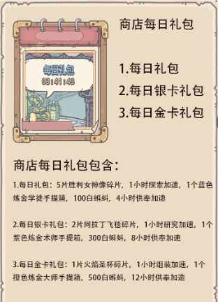 最强蜗牛每日礼包出现条件介绍