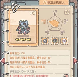 最强蜗牛德沃尔机器人购买分析