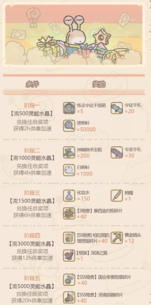 最强蜗牛水晶大作战活动攻略