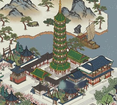江南百景图琉璃宝塔外观介绍