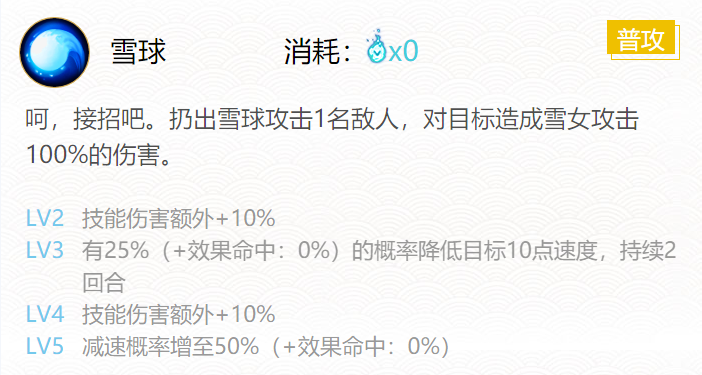 阴阳师雪女御魂搭配2024