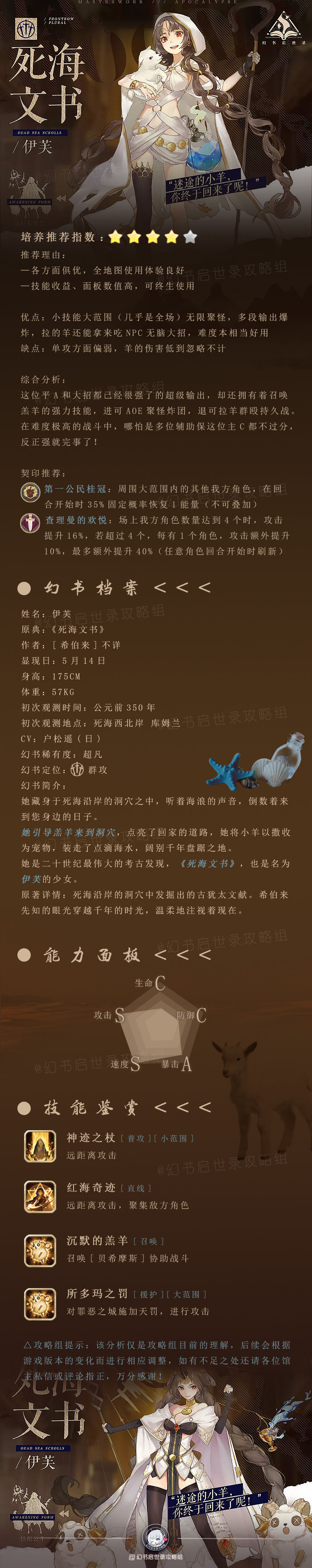 幻书启世录死海文书图鉴
