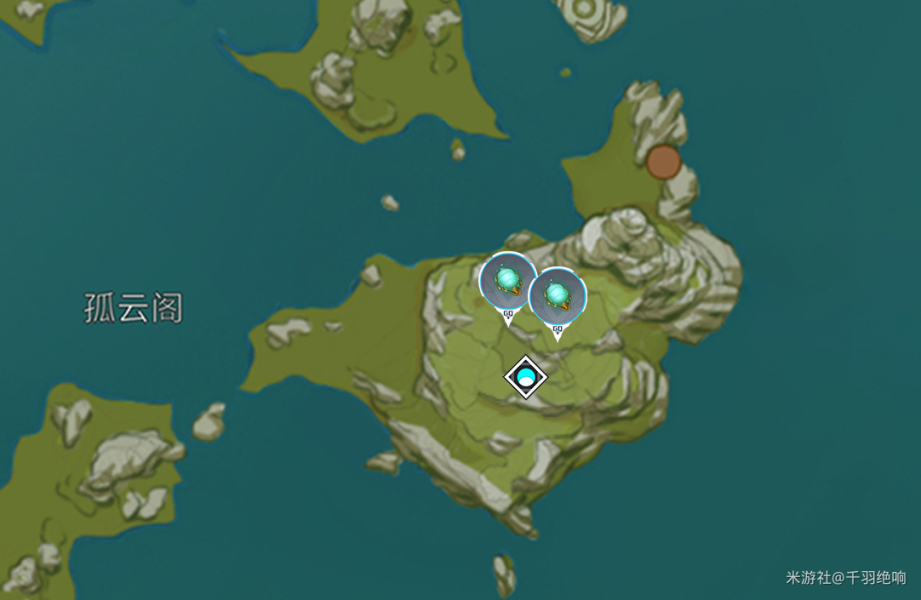 原神发光髓采集位置分享