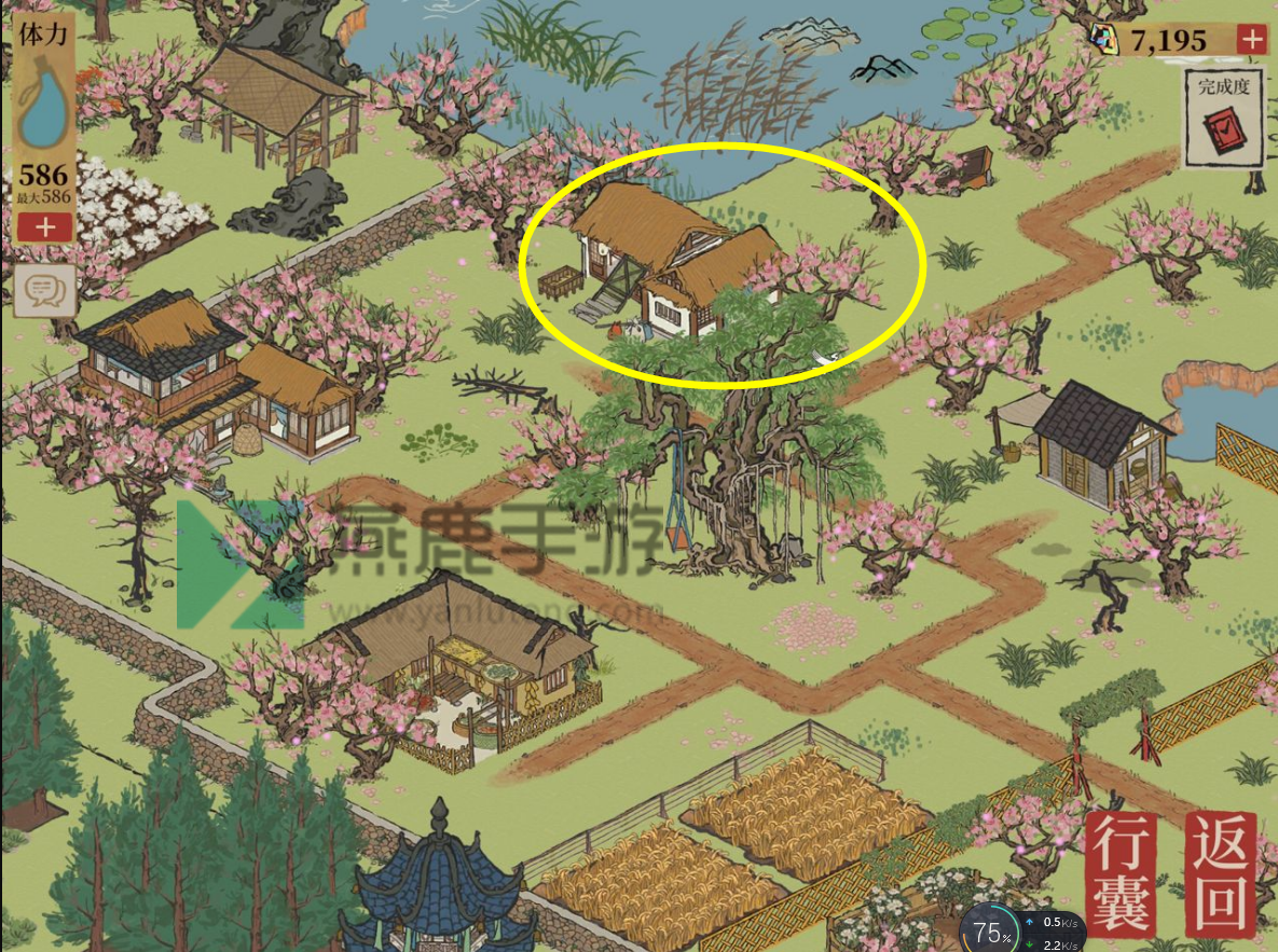 江南百景图桃花仙露位置介绍
