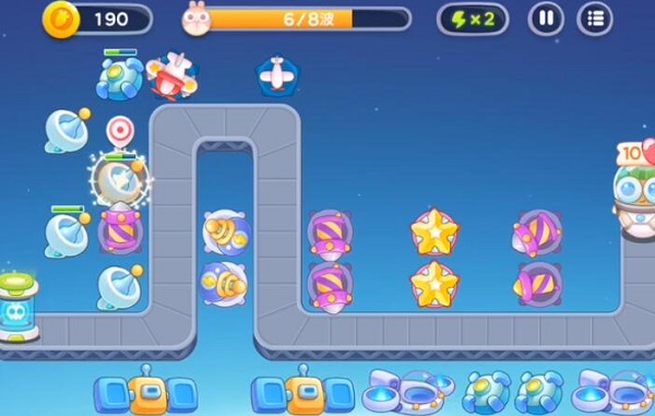 保卫萝卜4太空穿越第59关攻略
