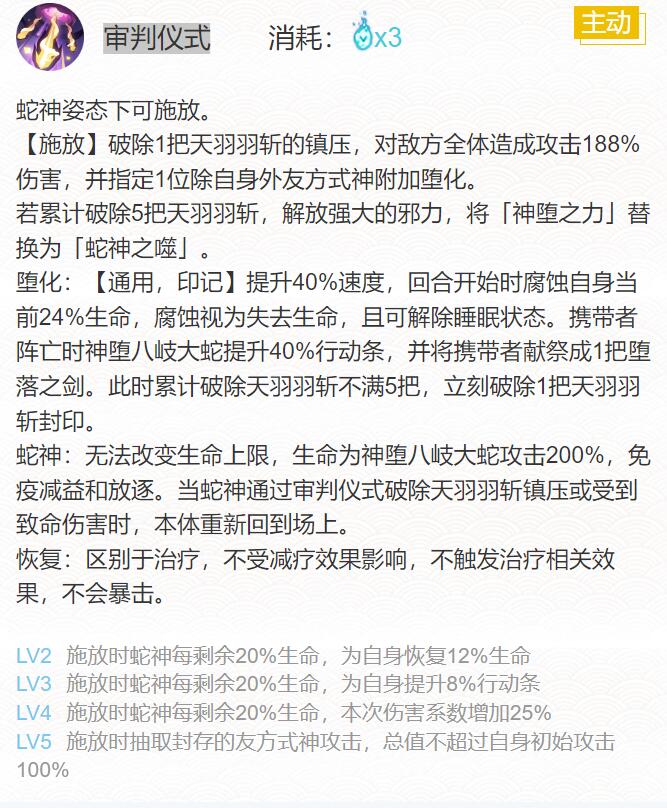 阴阳师神堕八岐大蛇御魂搭配2024