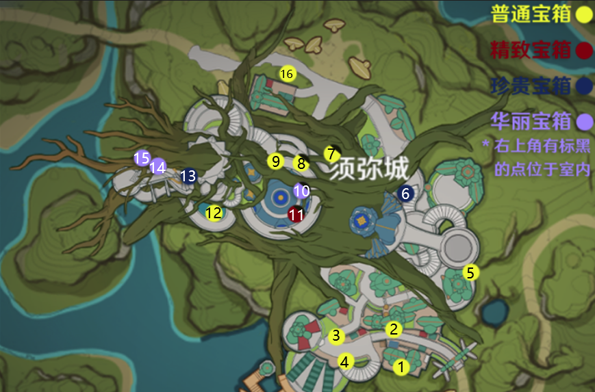 原神须弥城宝箱位置攻略