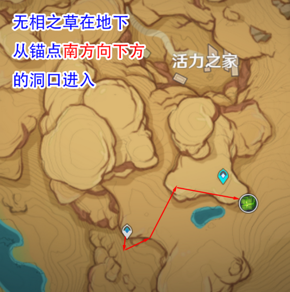 原神无相之草怎么去
