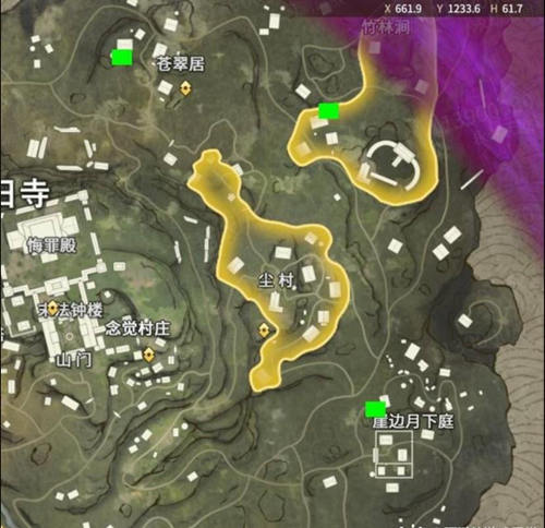 永劫无间许愿井地图位置