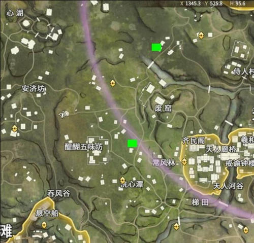 永劫无间许愿井地图位置