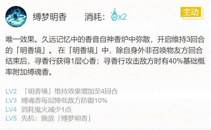 阴阳师寻香行御魂搭配2024