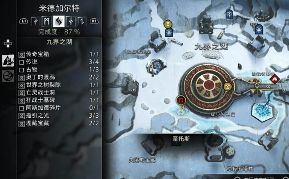 战神诸神黄昏神秘遗物隐藏要素攻略