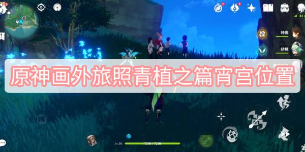 原神画外旅照青植之篇宵宫位置