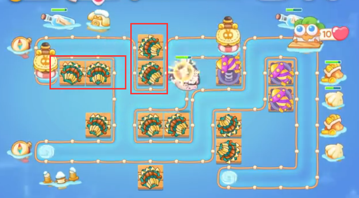 保卫萝卜4天下第一汤第8关攻略