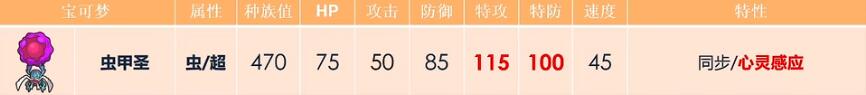 宝可梦朱紫虫甲圣配招攻略