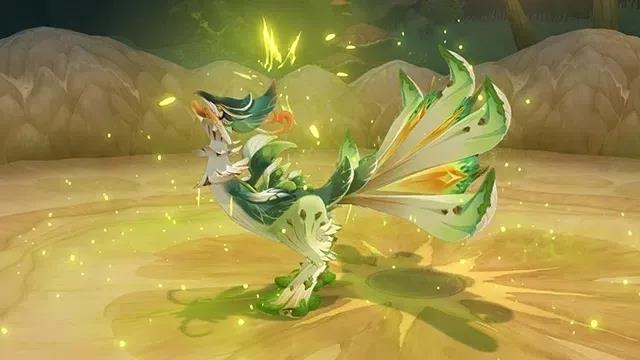 原神七圣召唤翠翎恐蕈卡牌图鉴