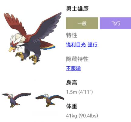 宝可梦朱紫勇士雄鹰配招攻略