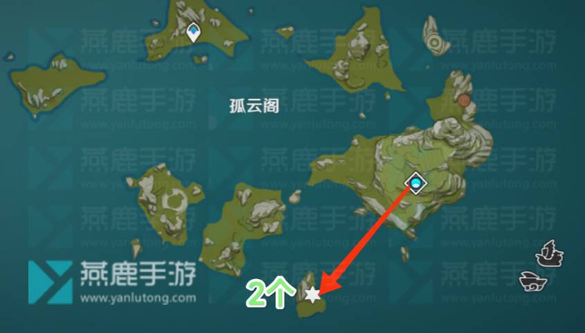 原神夜泊石在哪