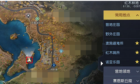 黎明觉醒藏宝图凯勒庄园位置介绍