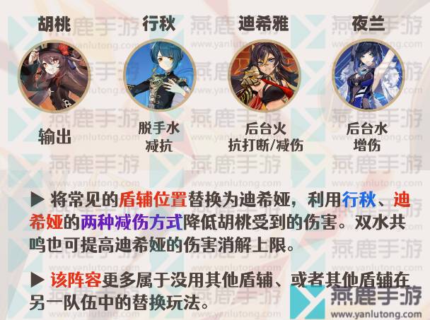 原神迪希雅配队推荐
