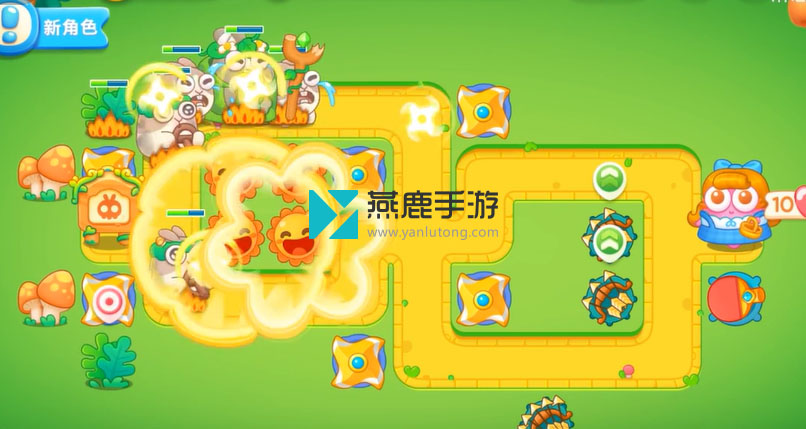保卫萝卜4绿野奇缘第5关攻略