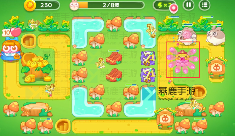 保卫萝卜4绿野奇缘第28关攻略