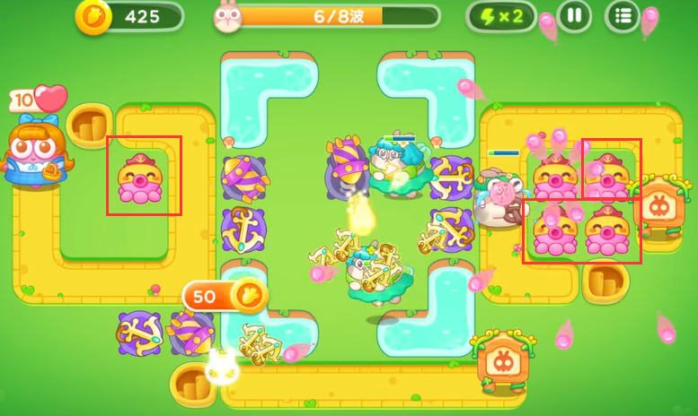 保卫萝卜4绿野奇缘第28关攻略