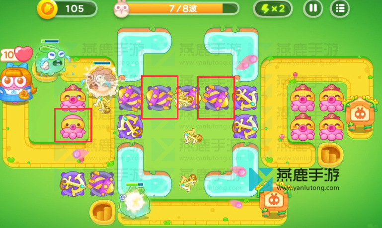 保卫萝卜4绿野奇缘第28关攻略