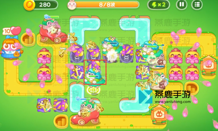 保卫萝卜4绿野奇缘第28关攻略