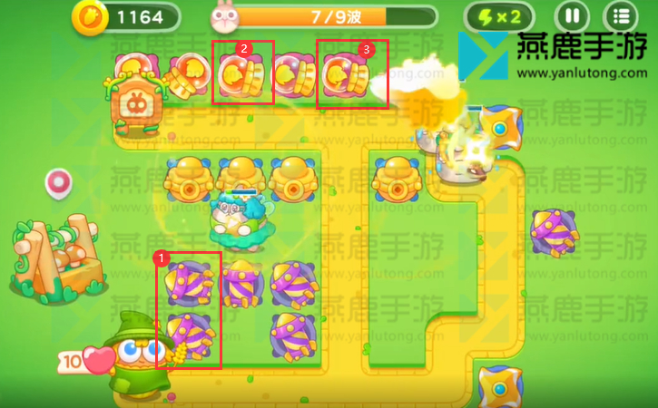 保卫萝卜4绿野奇缘第39关攻略