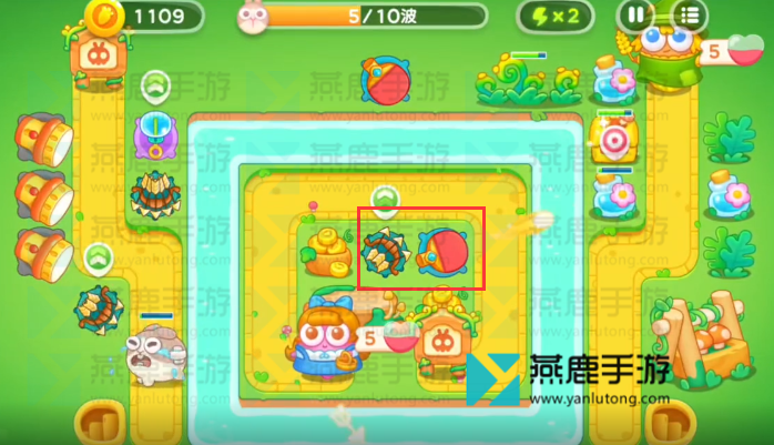 保卫萝卜4绿野奇缘第48关攻略