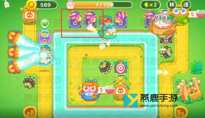 保卫萝卜4绿野奇缘第48关攻略