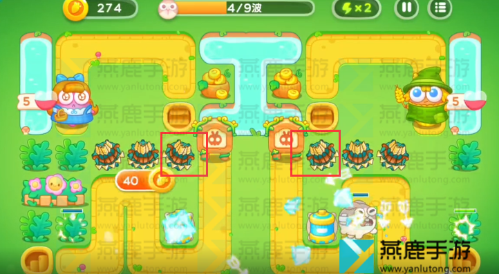 保卫萝卜4绿野奇缘第47关攻略