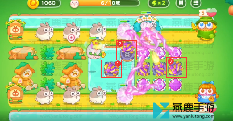 保卫萝卜4绿野奇缘第49关攻略