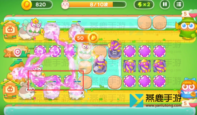 保卫萝卜4绿野奇缘第49关攻略