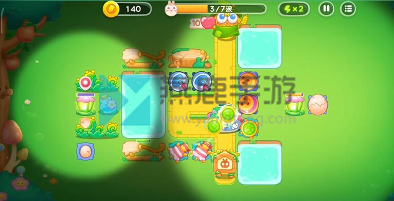 保卫萝卜4绿野奇缘第57关攻略