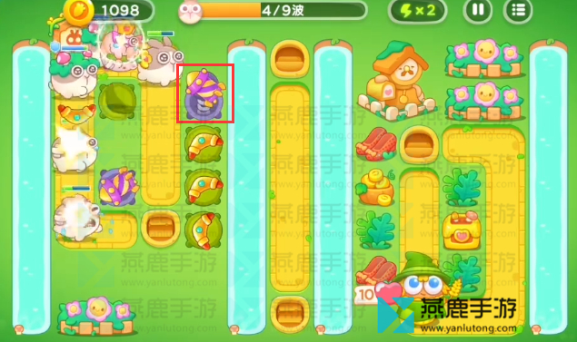 保卫萝卜4绿野奇缘第59关攻略