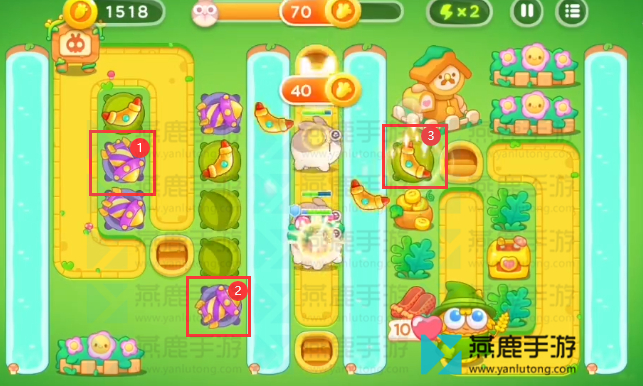 保卫萝卜4绿野奇缘第59关攻略